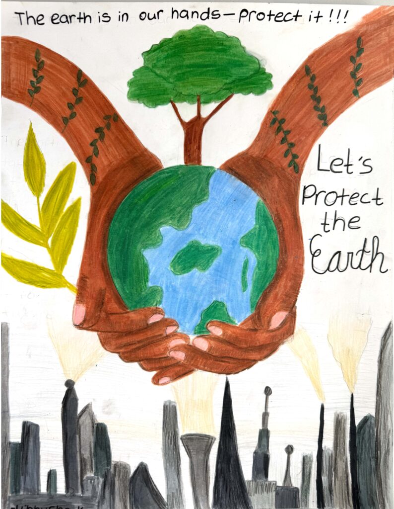 The earth is in our hands