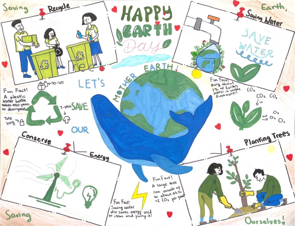 Let's save our Mother Earth.